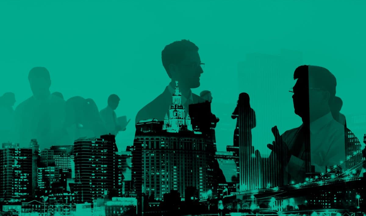 Capital markets and the city skyline