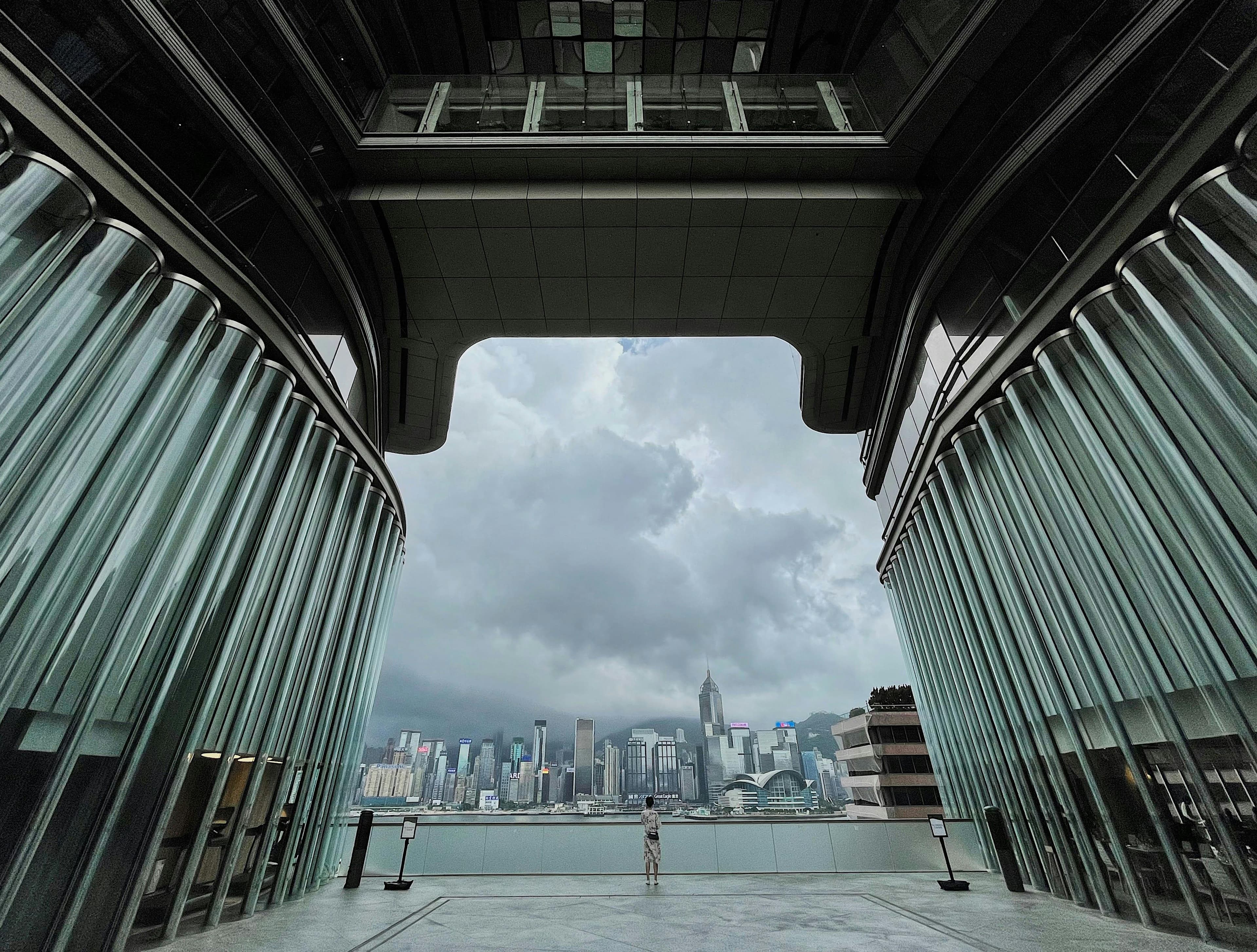 Hong Kong harbour skyline